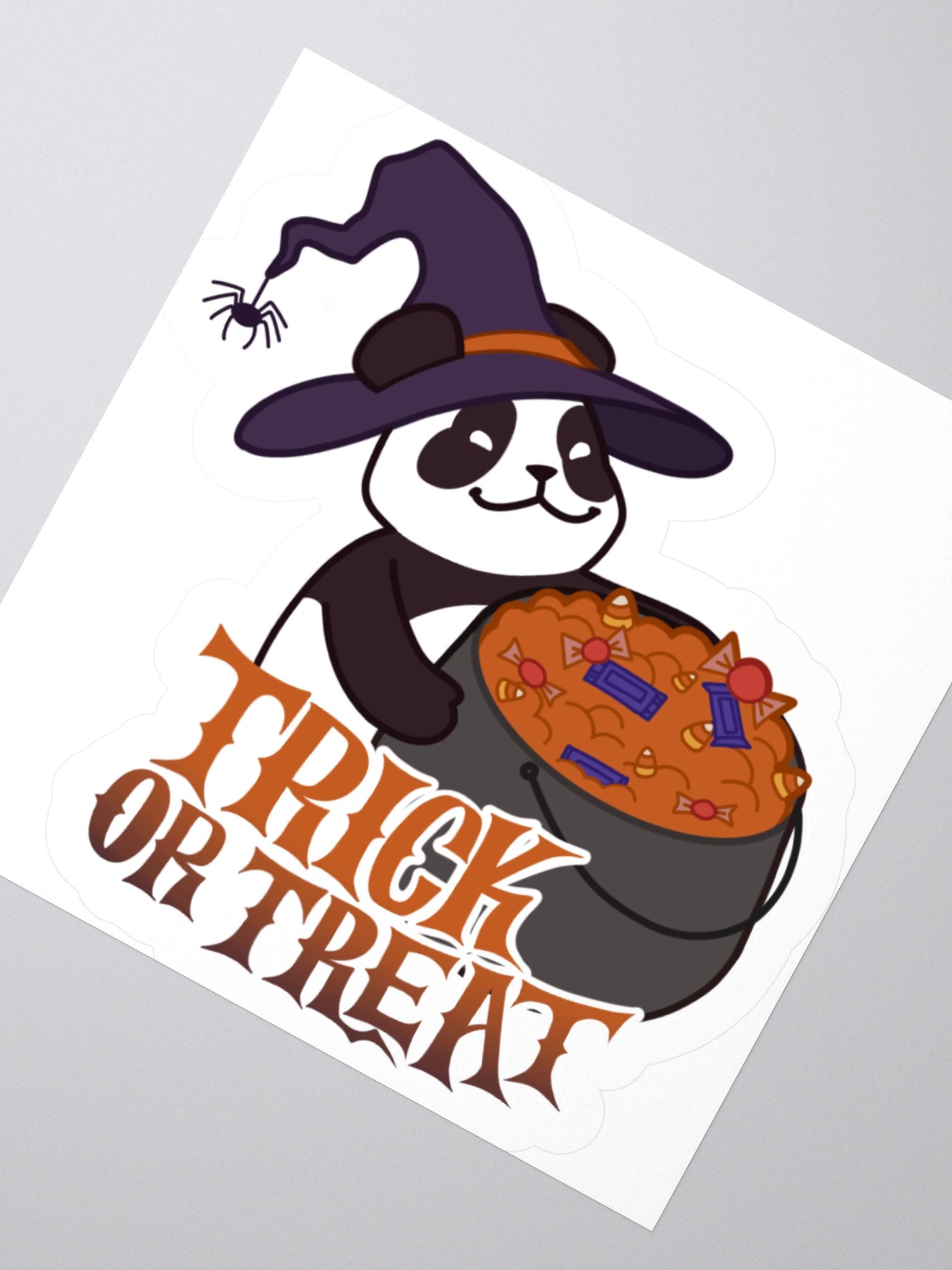SPOOKY PANDA STICKER product image (2)