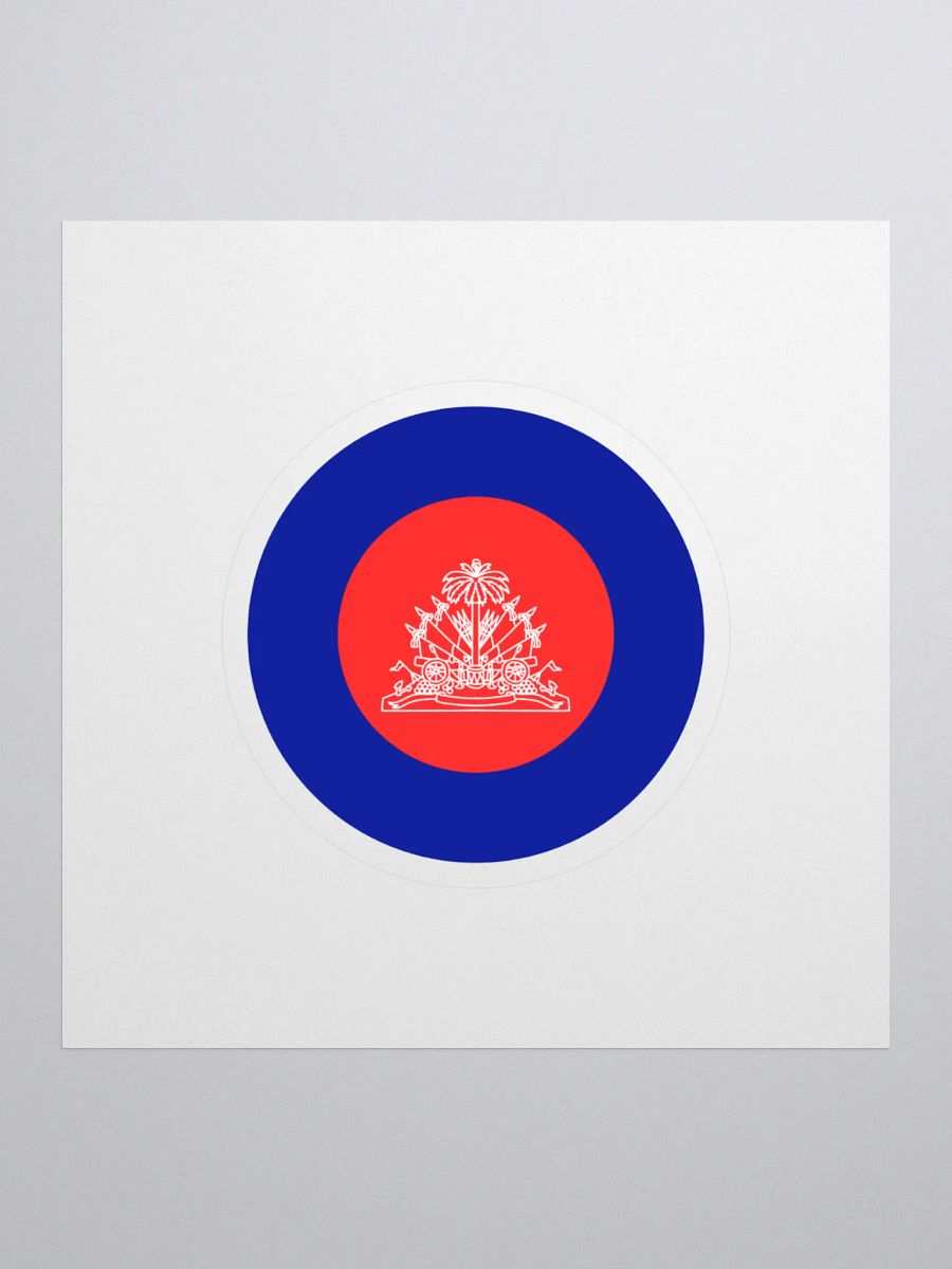 Red and Blue Cockade Stickers product image (1)