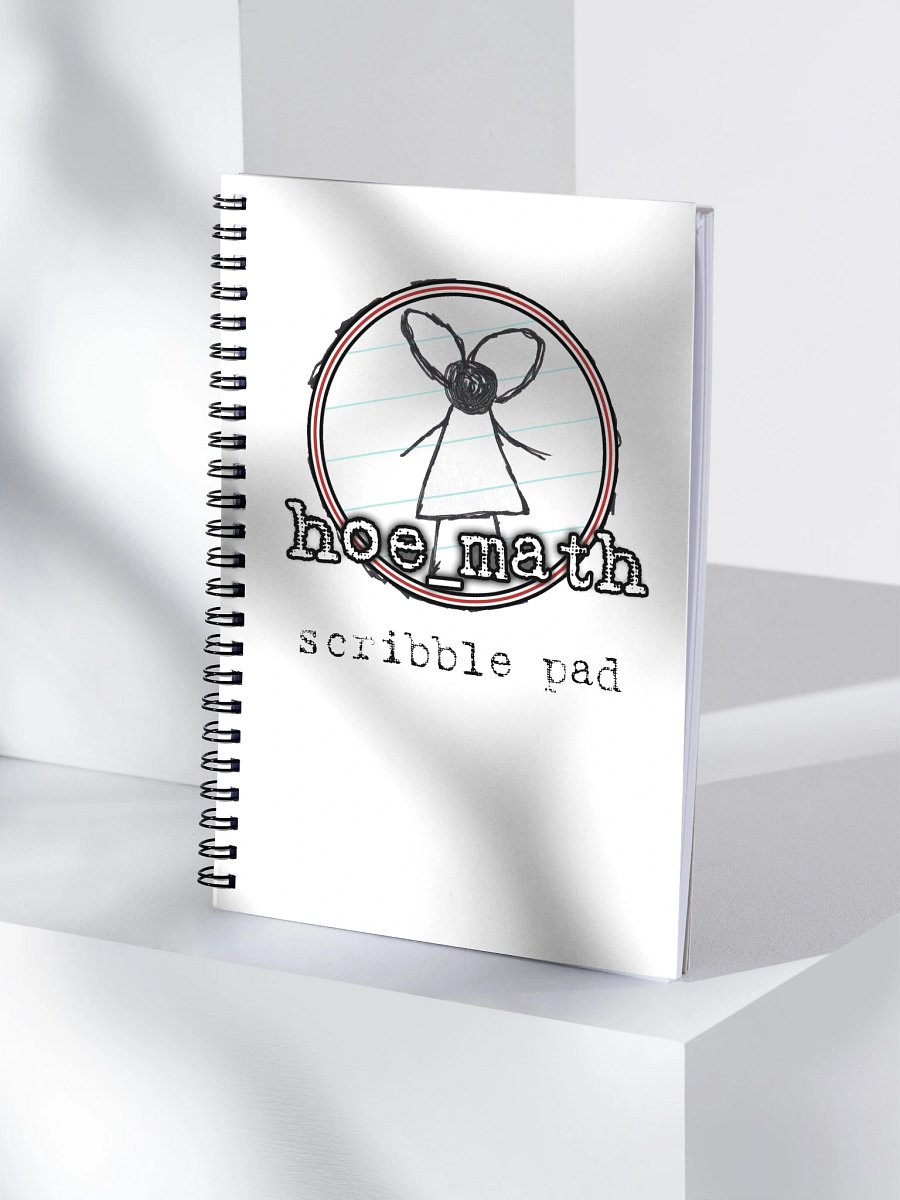 hoe_math Scribble Pad product image (4)