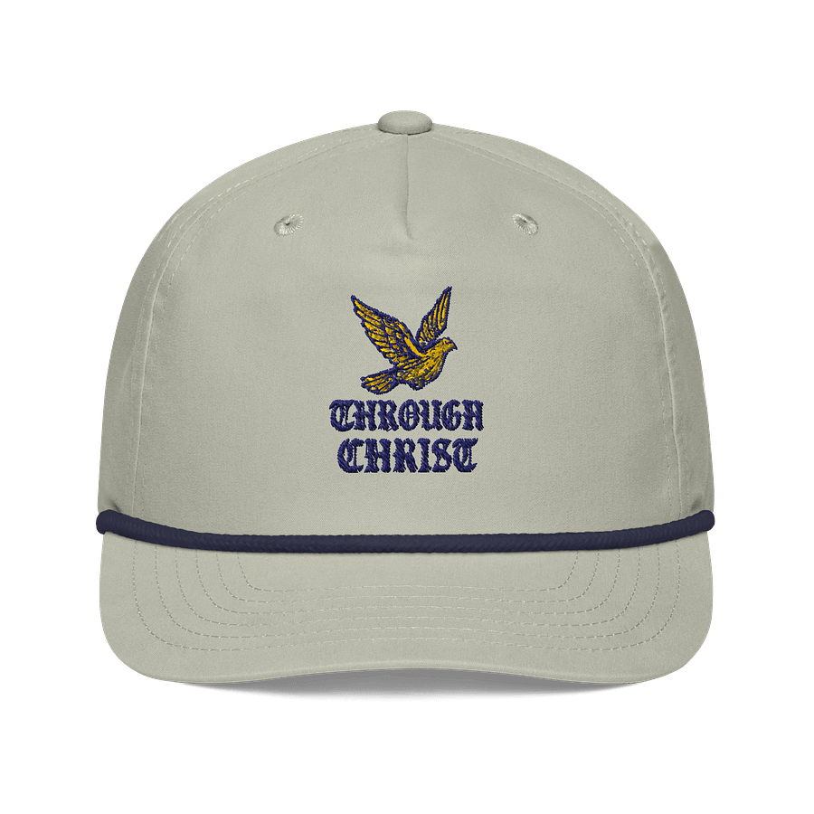 Through Christ Embroidered Hat product image (1)