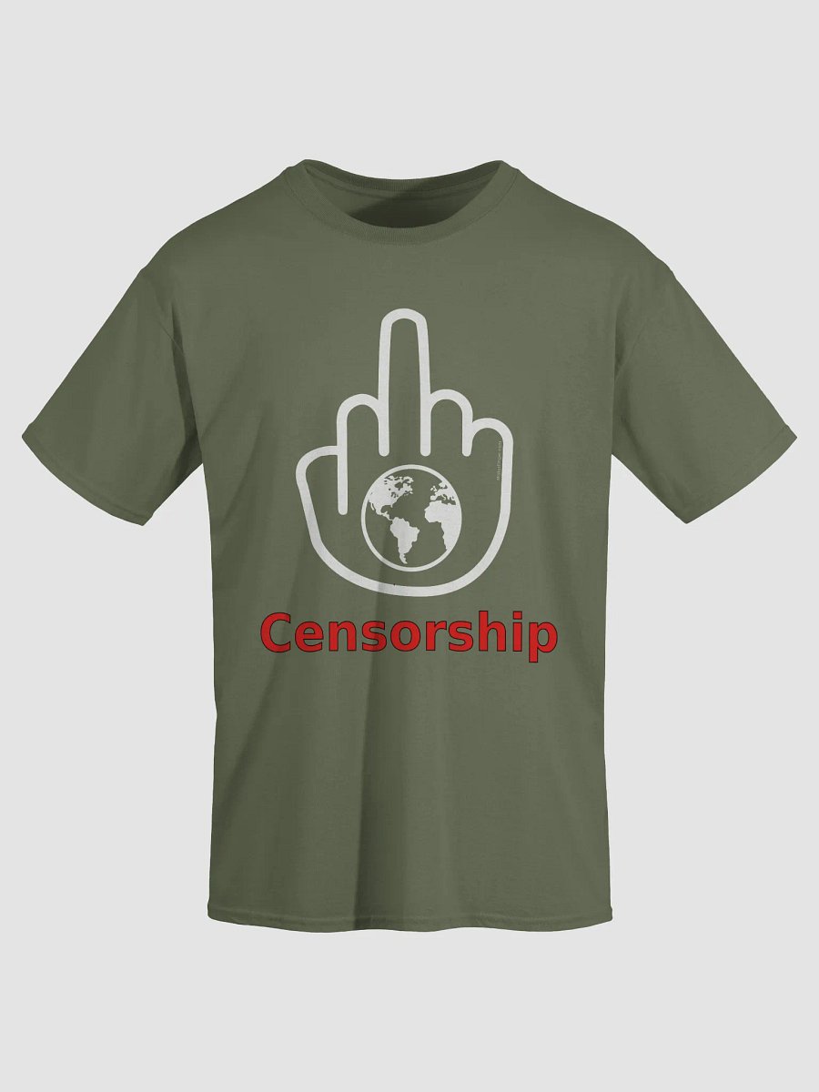 Gildan Heavyweight Tee-MisterFinger-Censorship-W product image (1)