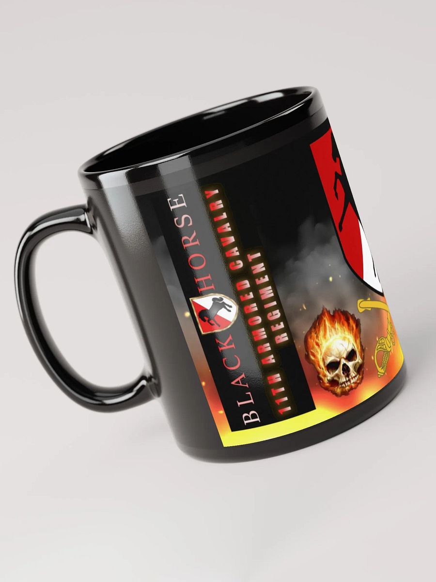 11th Armored Cavalry Black Horse Mug product image (3)