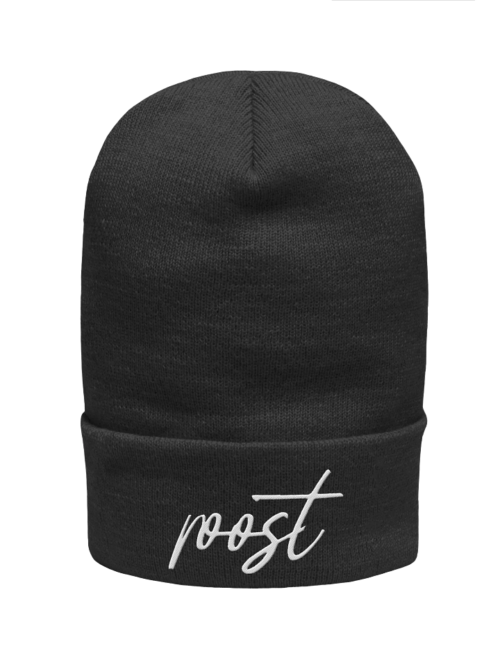 Strickmütze mit "roost" Logo gestickt product image (4)