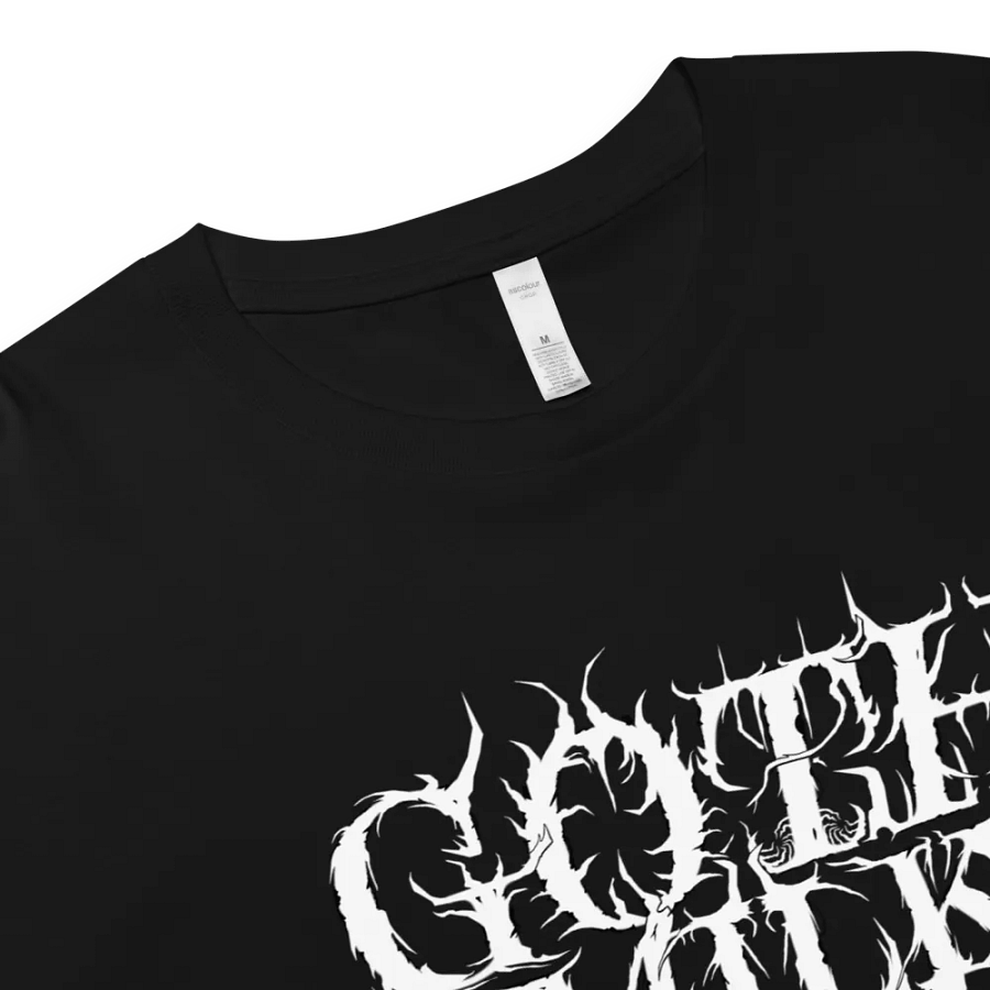 Goth Milk? ( Black Crop Top ) product image (8)