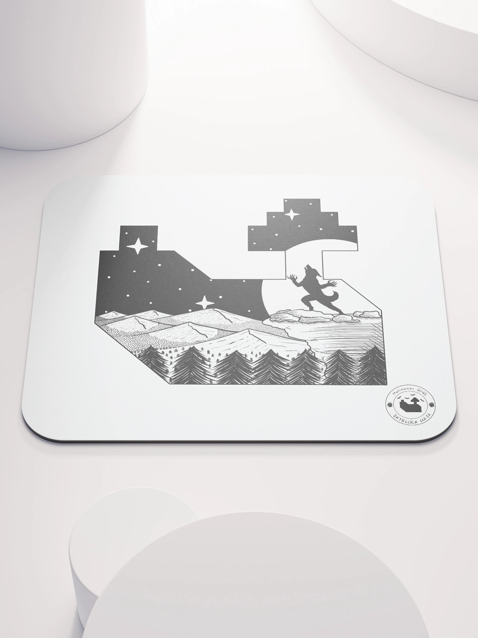 Cry of the Wolf - Halloween 2025 Ltd. Mouse Pad product image (1)