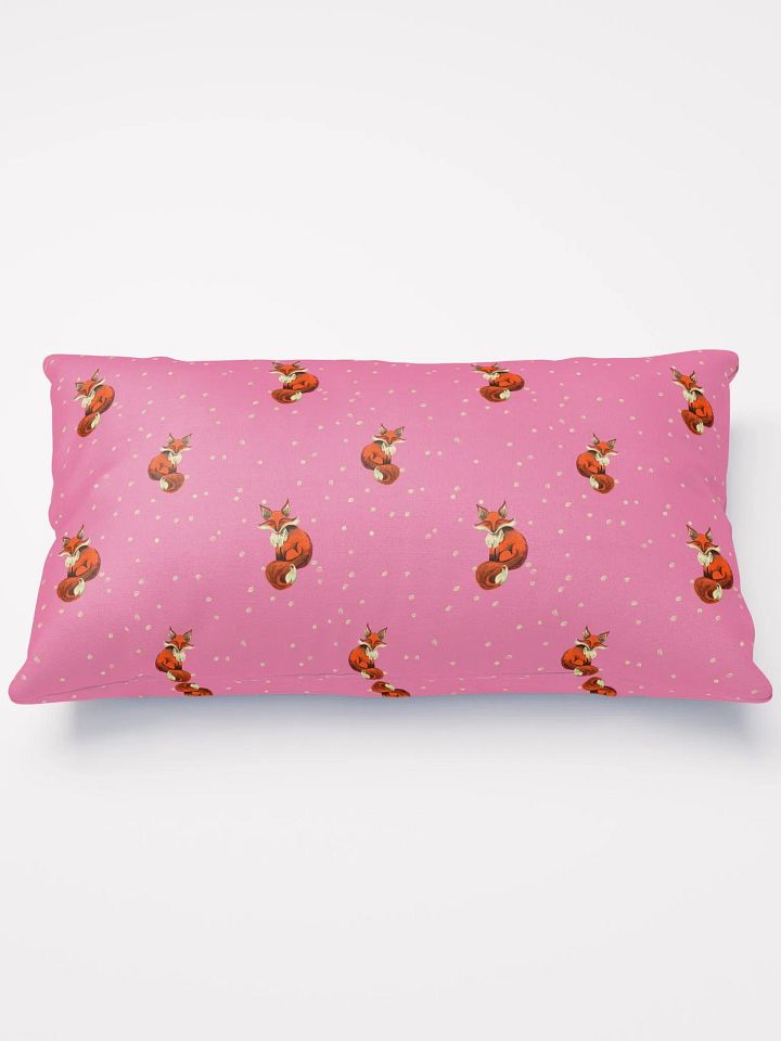 Dreamy Fox, Compliment Pink Pillow product image (1)
