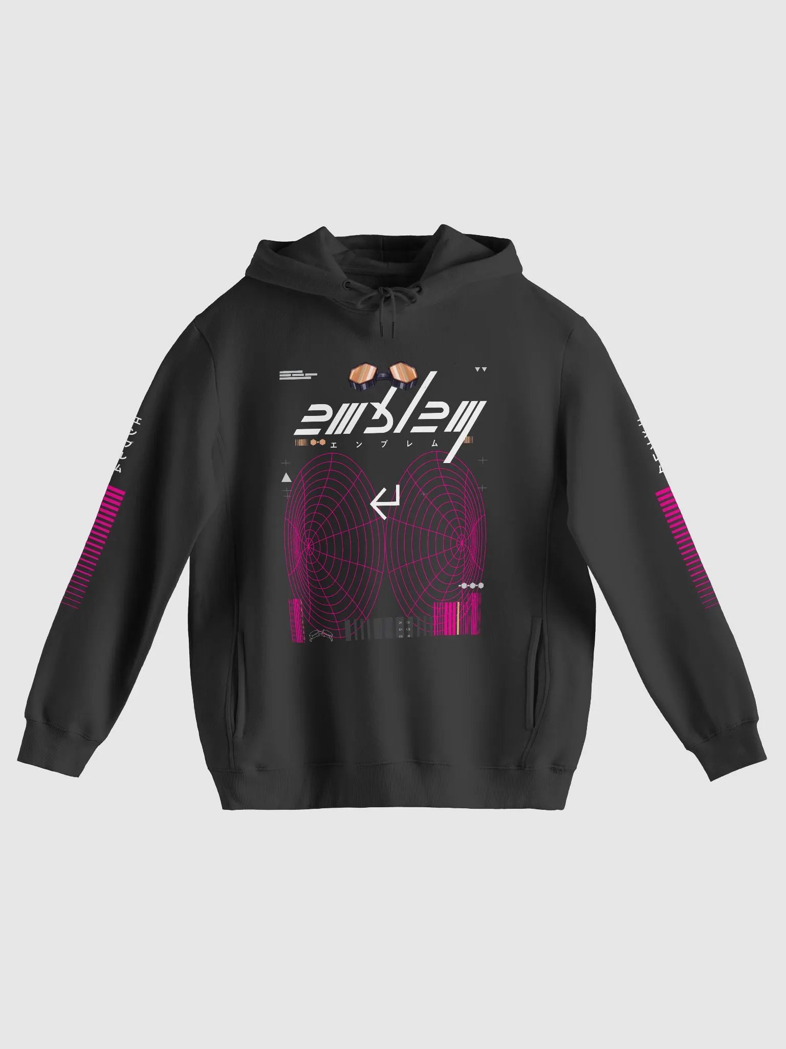 Emblem 2D Vector Front Hoodie product image (1)