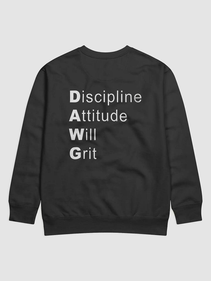 Discipline Attitude Will Grit Sweatshirt product image (2)