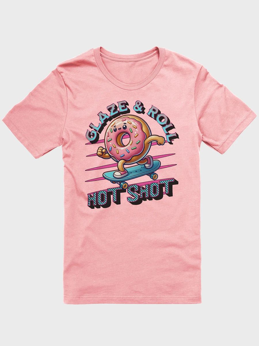 Glaze And Roll Hot Shot Skater Doughnut Tee product image (37)