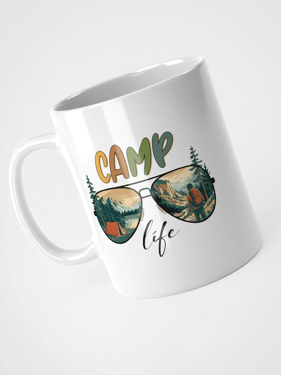 Reflective Campsite Sunglasses Mug product image (9)