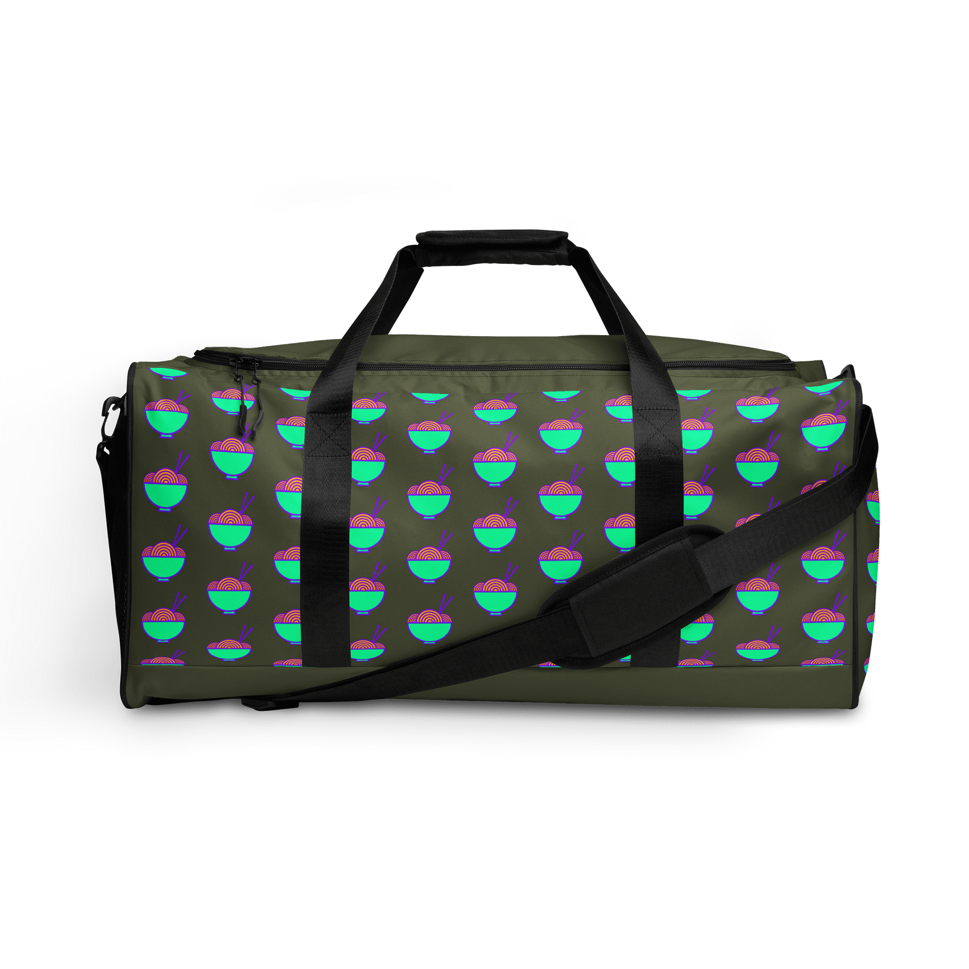 Noodle Crew Duffel Bag! (Green) product image (1)