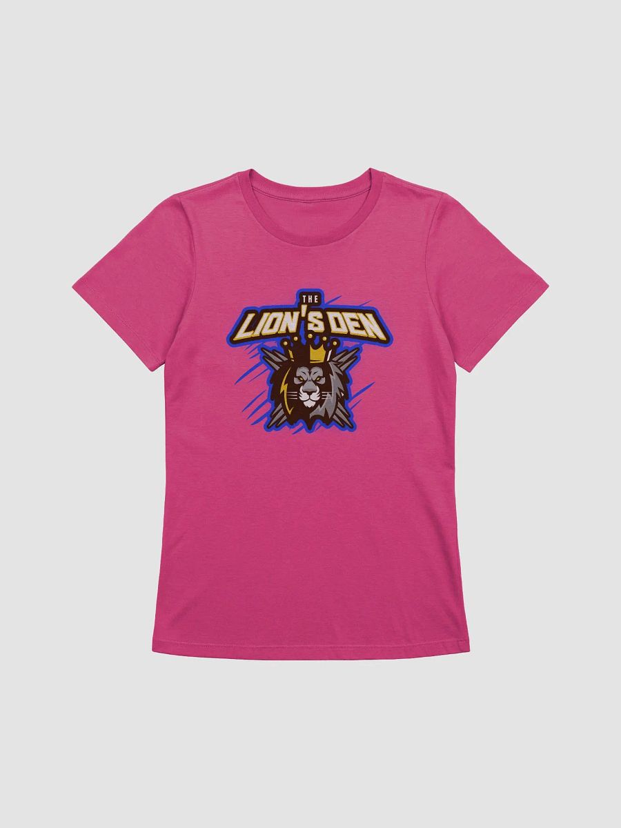 Women's Lion's Den Relaxed Fit T-Shirt (Berry/Blk/Navy/DrkGrey/Poppy) product image (1)