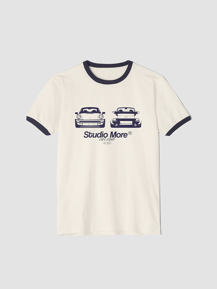 Car Club Retro Ringer T-Shirt product image (1)