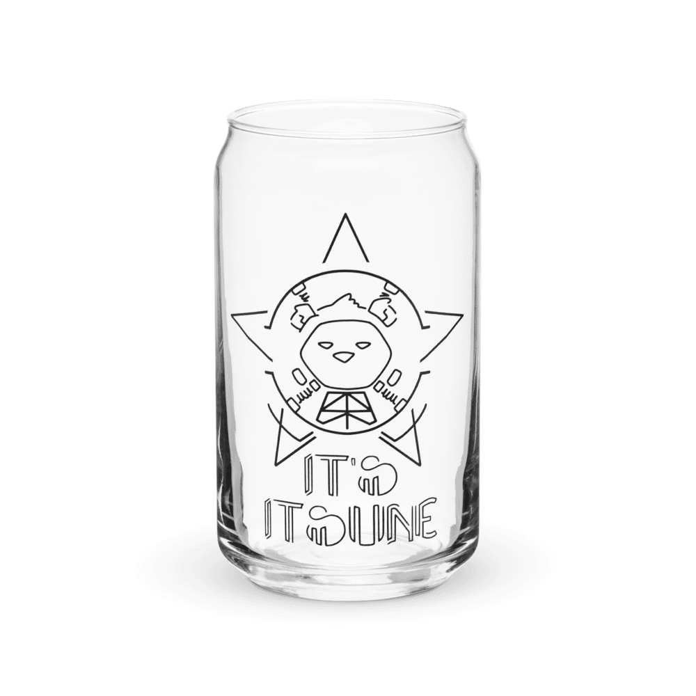 It's A Glass Logo - Black product image (2)
