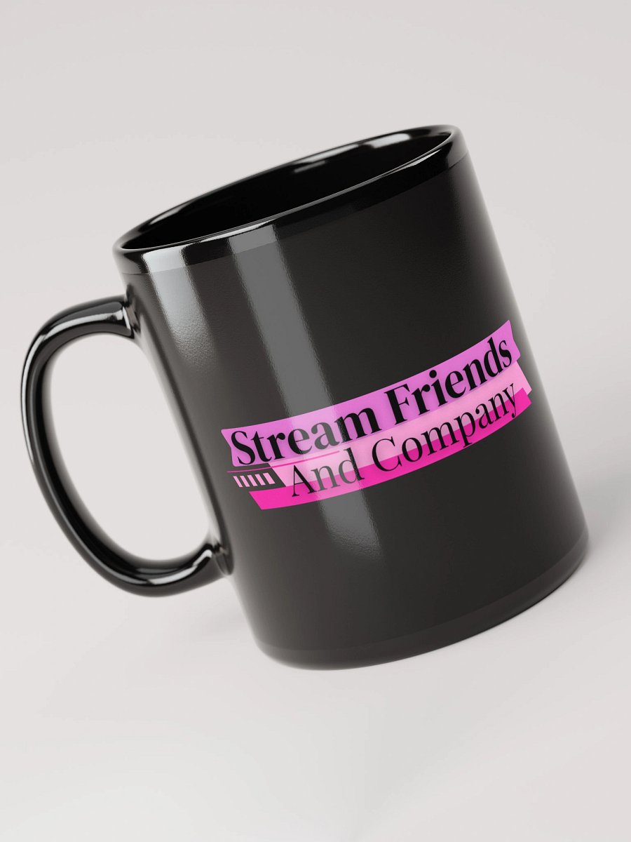 The Stream Friends And Company Black Mug product image (6)
