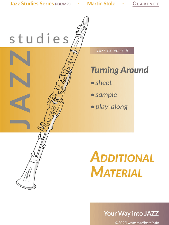 Turning Around - Clarinet (Exercise 6 Jazz Studies) product image (1)