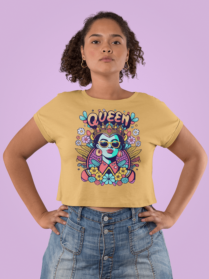Queen Angelica Womens Crop Top product image (1)