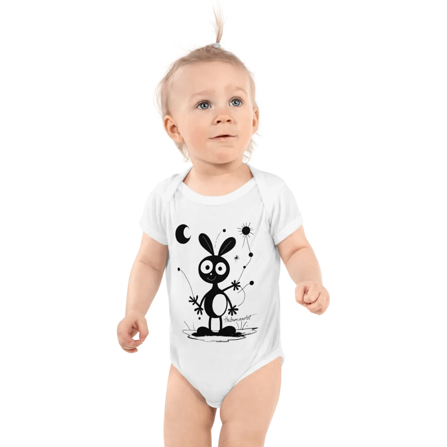 Rabbit Skins Baby Short Sleeve Bodysuit product image (1)