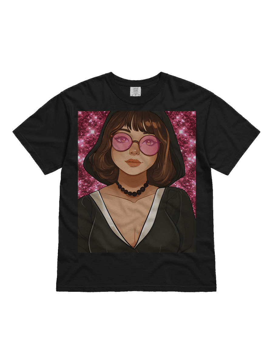 Sparkling Pink @nunsprintz Portrait Art Tee product image (1)