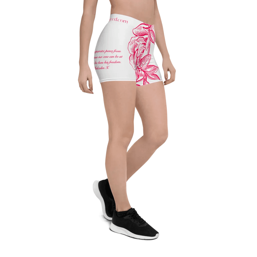 Rose Colored Women's Biker Shorts product image (4)