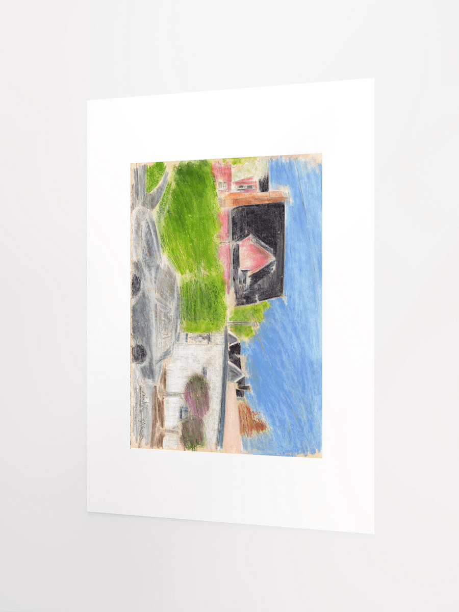 Behind Papa Haydn's 10.08.86 print product image (3)