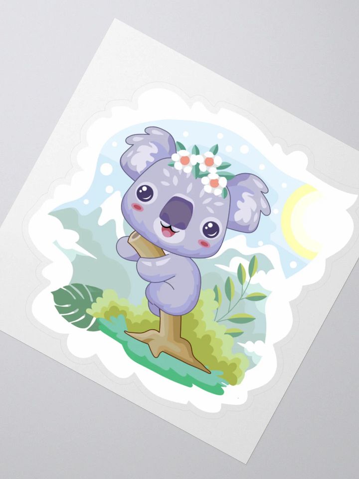 Joyful Koala Kiss Cut Stickers product image (2)