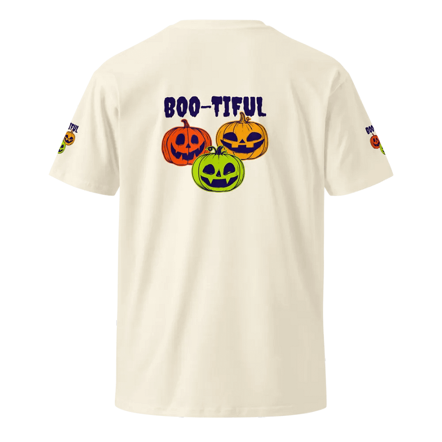 Boo-tiful Halloween Pumpkins Unisex T-Shirt product image (4)