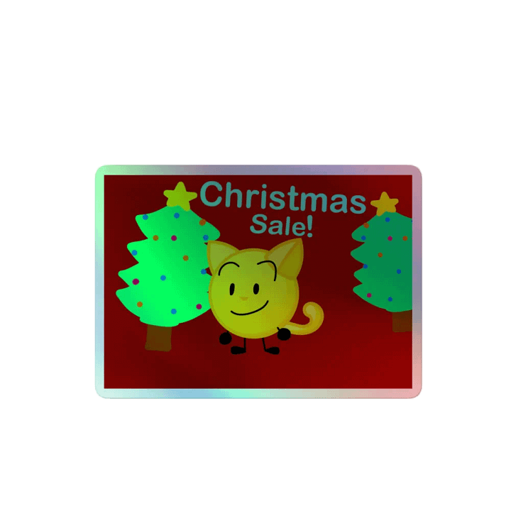 Cripty Christmas Sale Sticker product image (2)