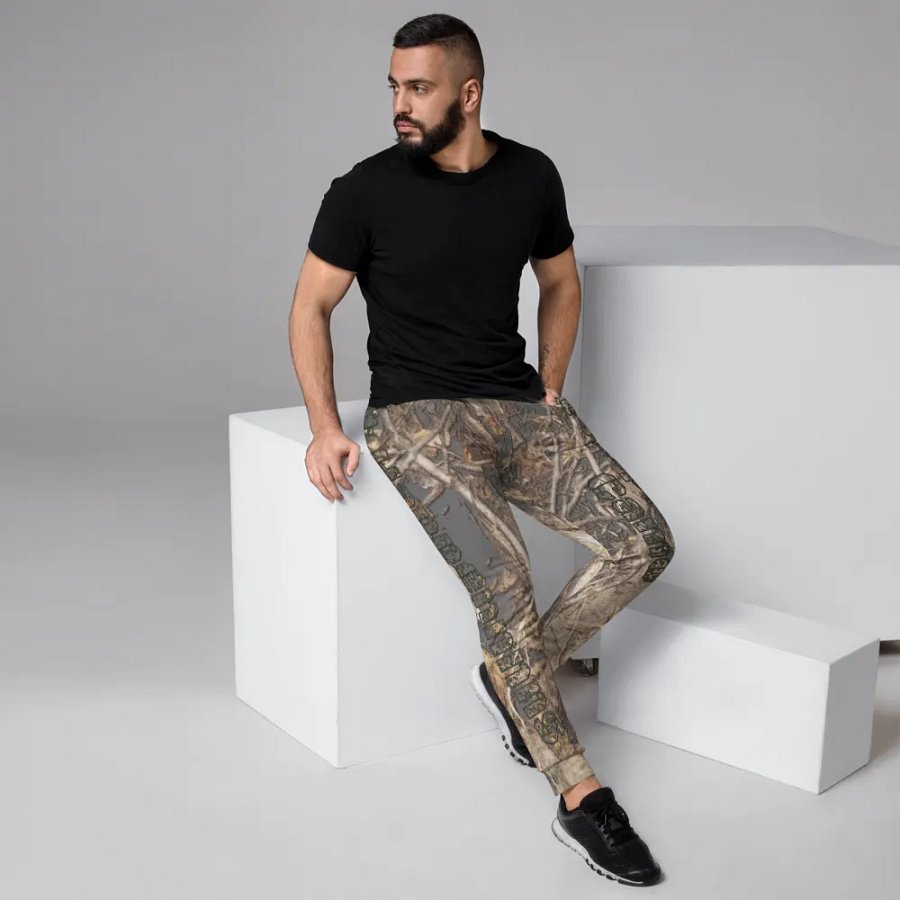 Recycled Men's Joggers - Dead Split - It Happennnns Camo product image (11)
