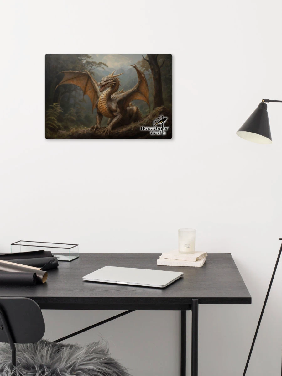 Enchanted Forest Dragon: Fantasy Art Canvas product image (5)