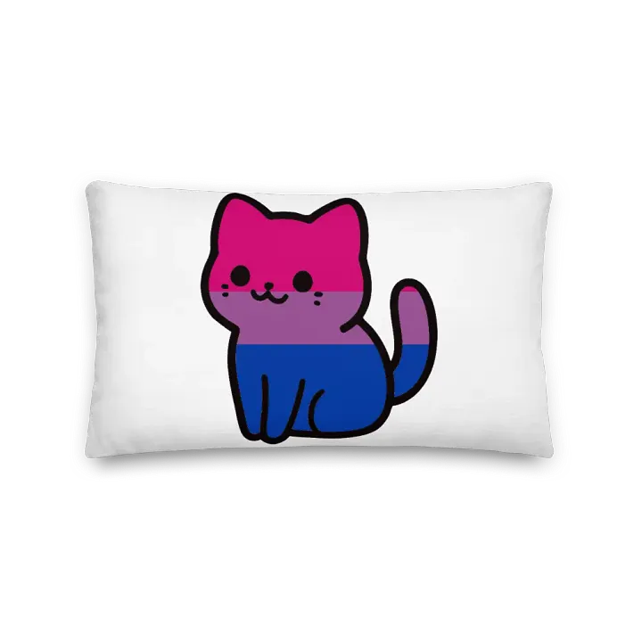 Bisexual Pride Kitty Pillow product image (2)