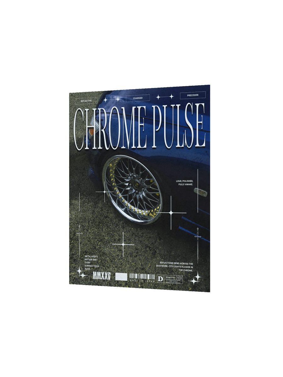 Chrome Pulse Poster product image (2)