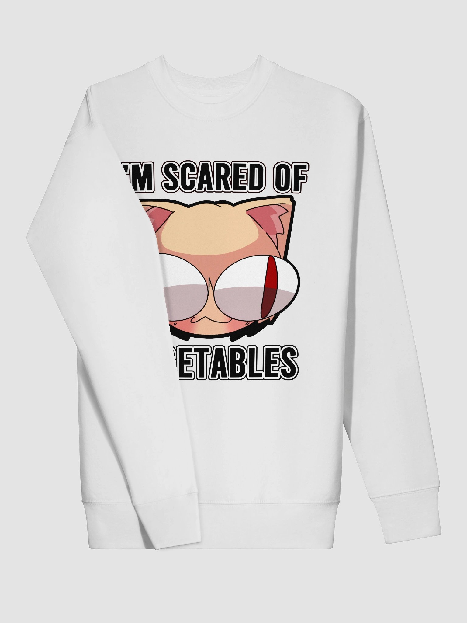 Neco Arc - I'm Scared of vegetables (Sweatshirt) product image (3)