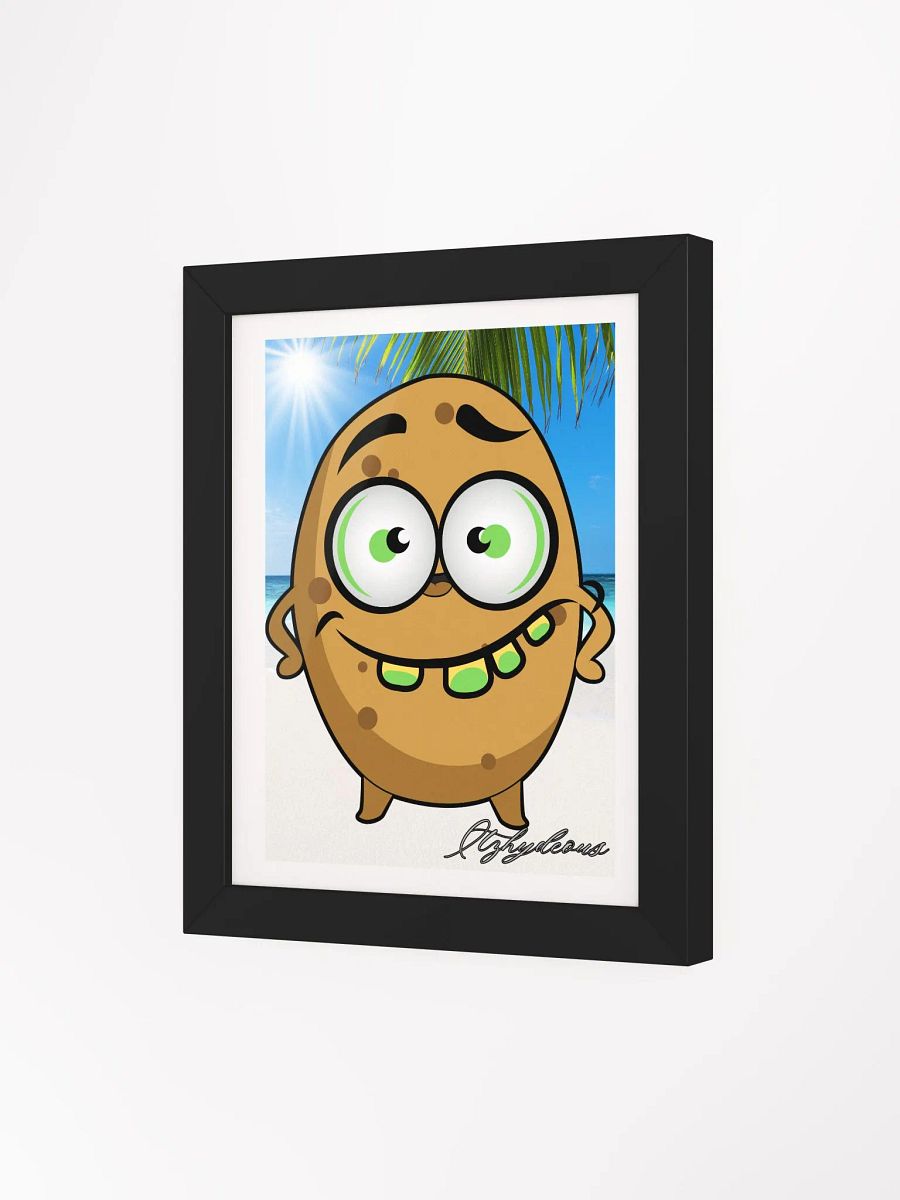 Spud-tacular Beach Getaway Framed Poster product image (3)