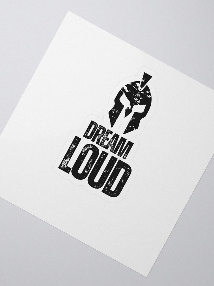 Dream Loud - Helmet - Sticker product image (2)