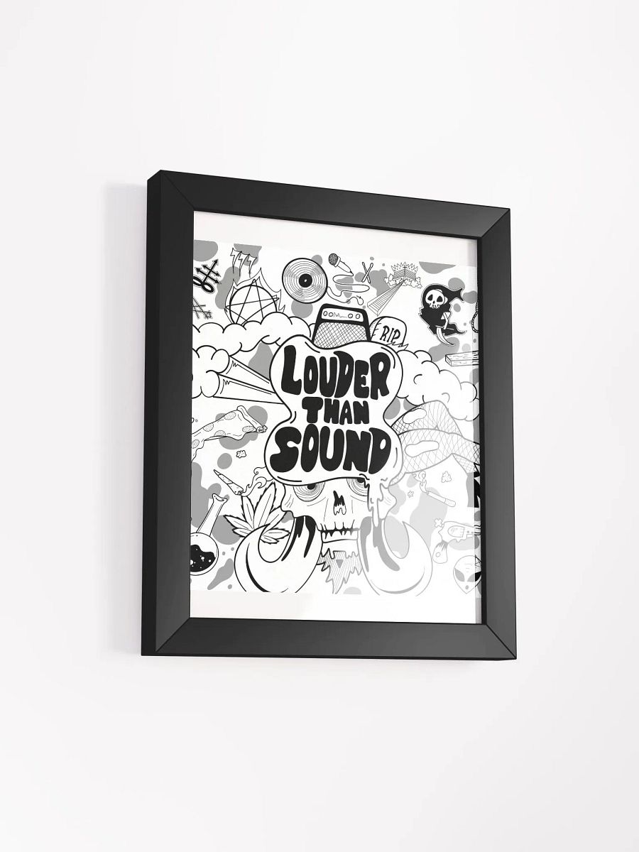 Louder Than sound - FRAMED product image (11)