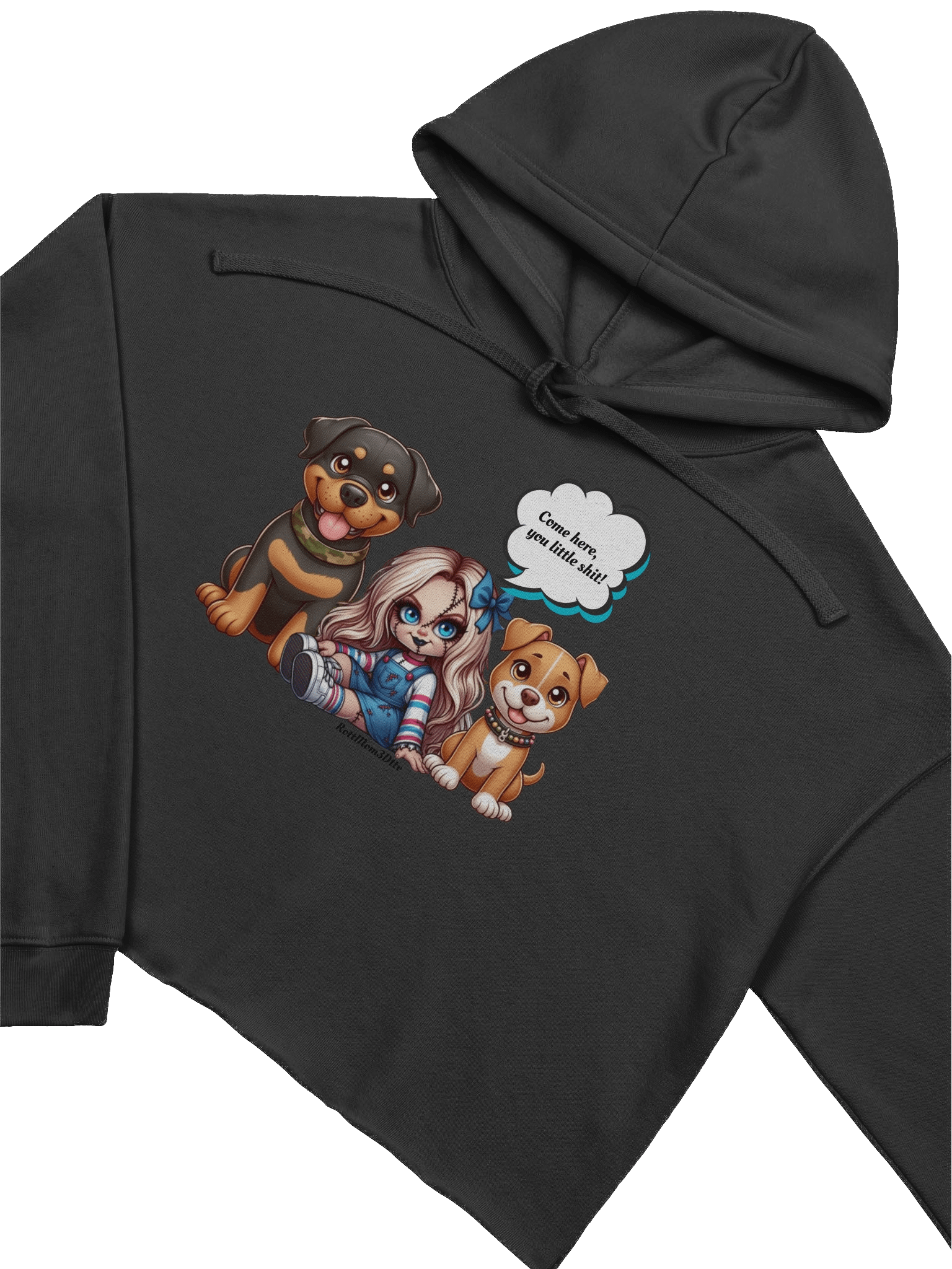 Lil Sh*t Crop Hoodie product image (3)