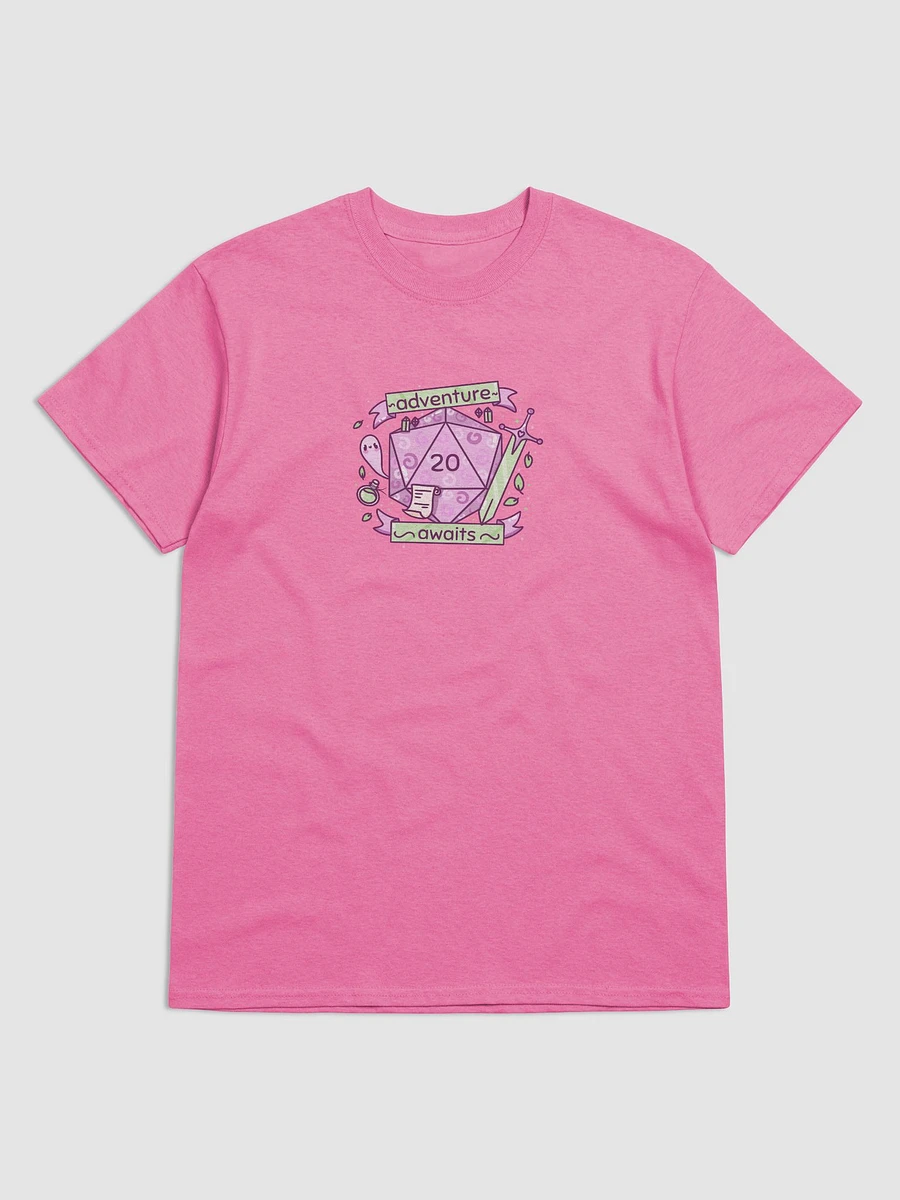 Adventure Awaits D&D Pink T-Shirt product image (1)