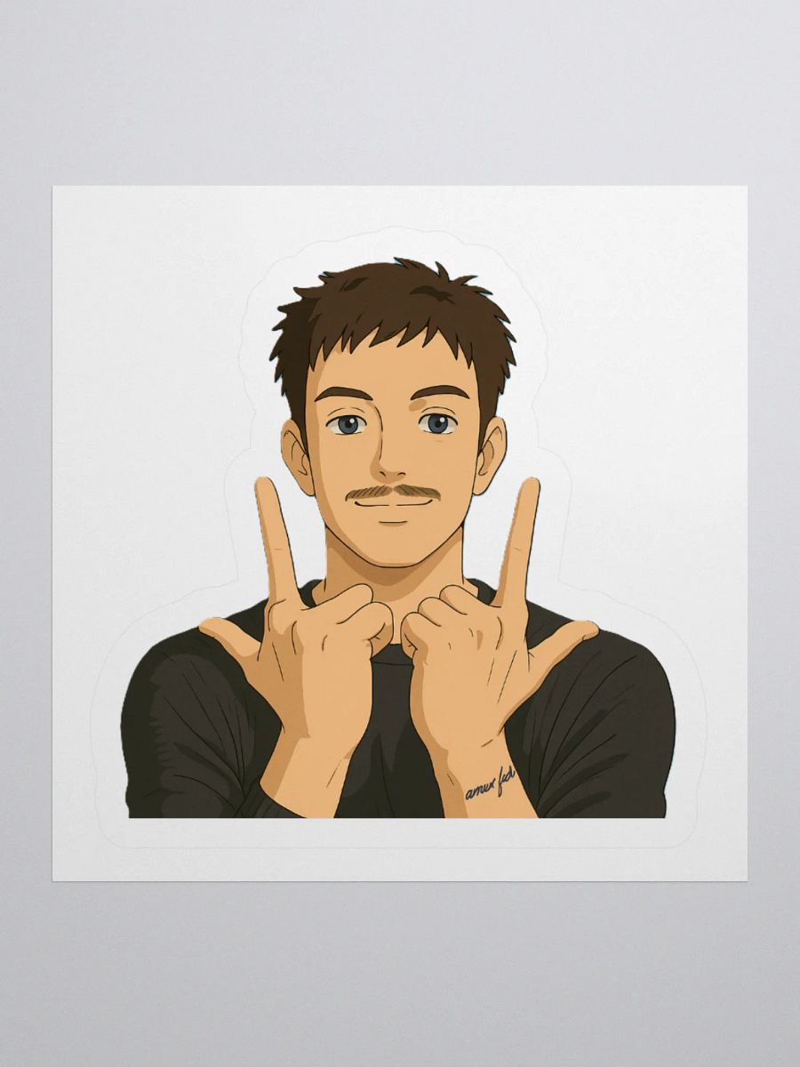A Studio Ghibli-style artwork of Matt Rife product image (1)