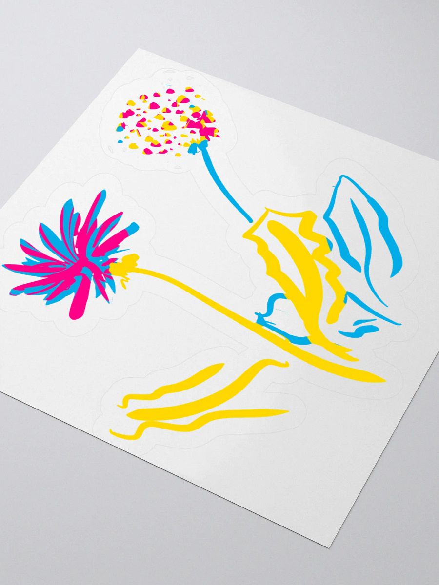 Pan Dandelions Sticker product image (3)