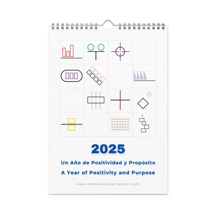 English & Espanol Implicito-Implied 2025 Calendar-Calendario-Now $10.50 Use promo code VIBES4LOVE at checkout product image (2)