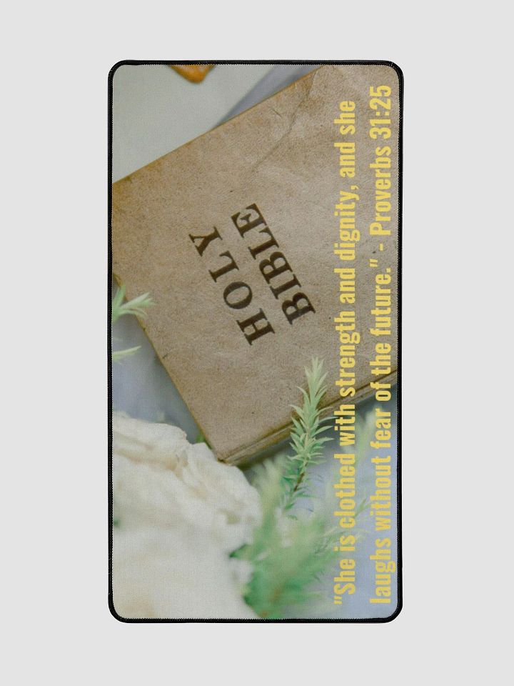 Bible Strength and Dignity Desk Mat product image (2)