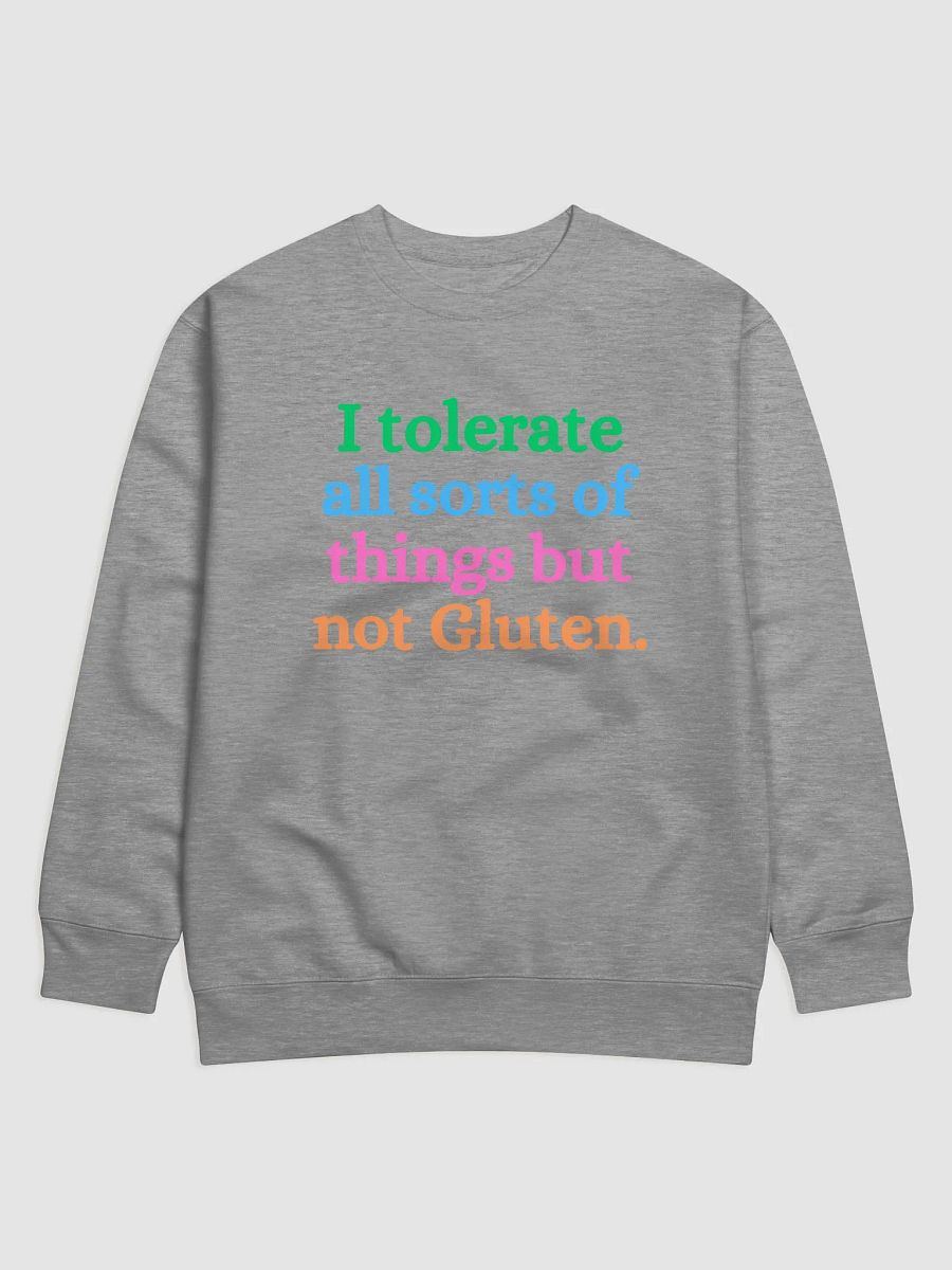 "Not Gluten" Statement Sweatshirt product image (2)
