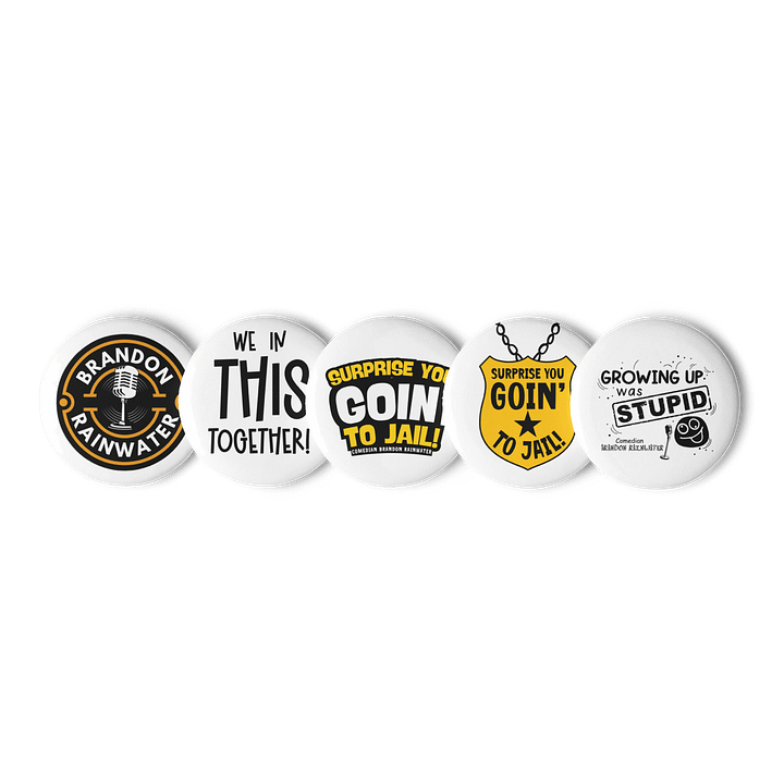 Brandon Rainwater Comedy Pin Pack product image (1)