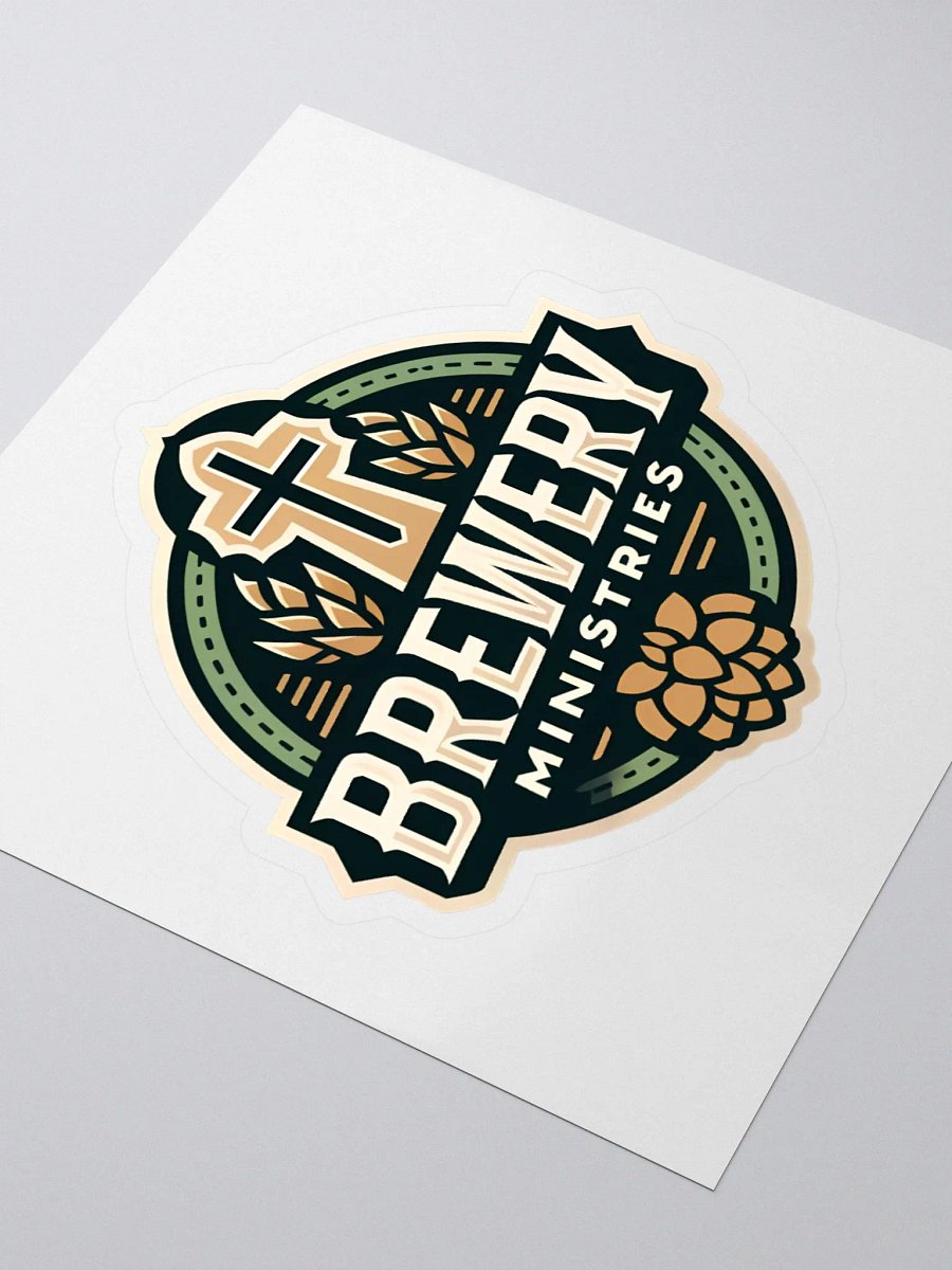 Brewery Ministries Sticker - Hops Logo product image (3)
