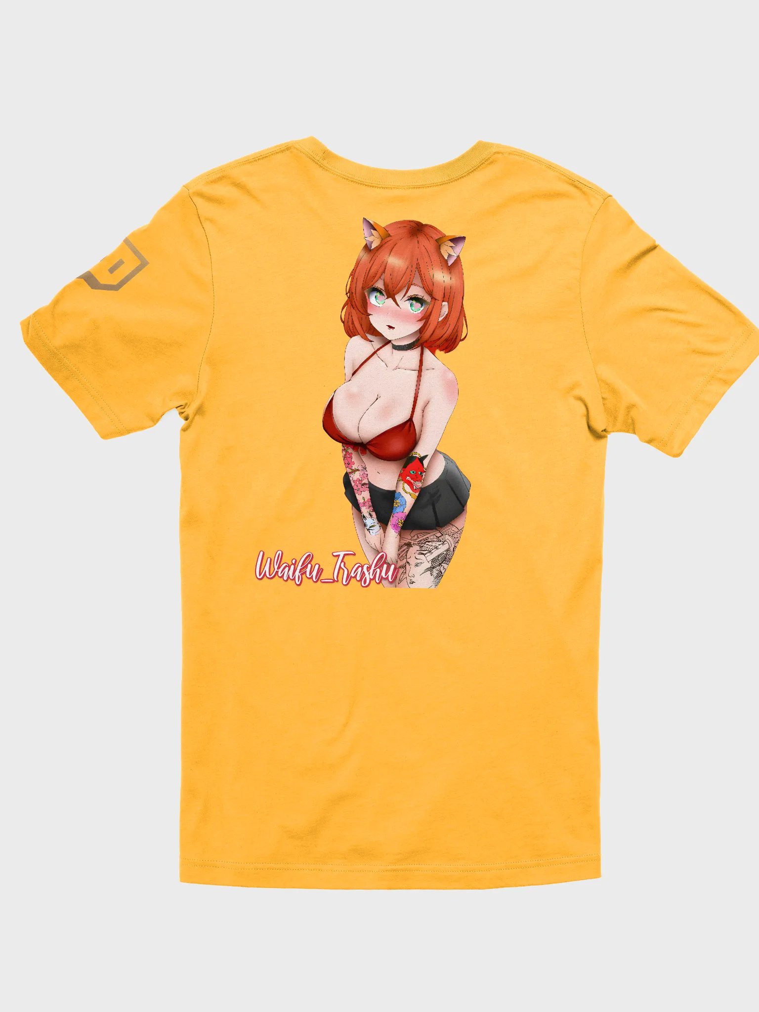 Chatty Chic Gold Logo T-Shirt product image (41)