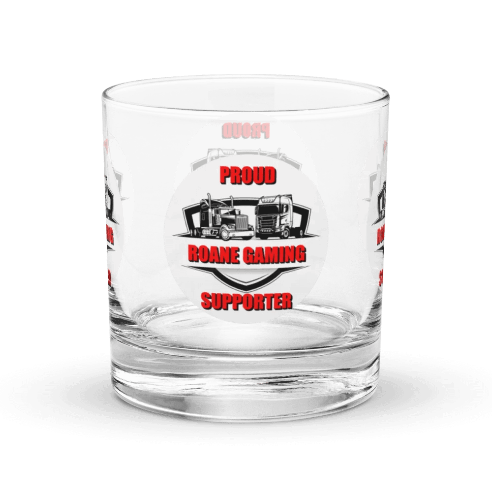 Proud Roane Gaming Supporter Rock Glass product image (3)