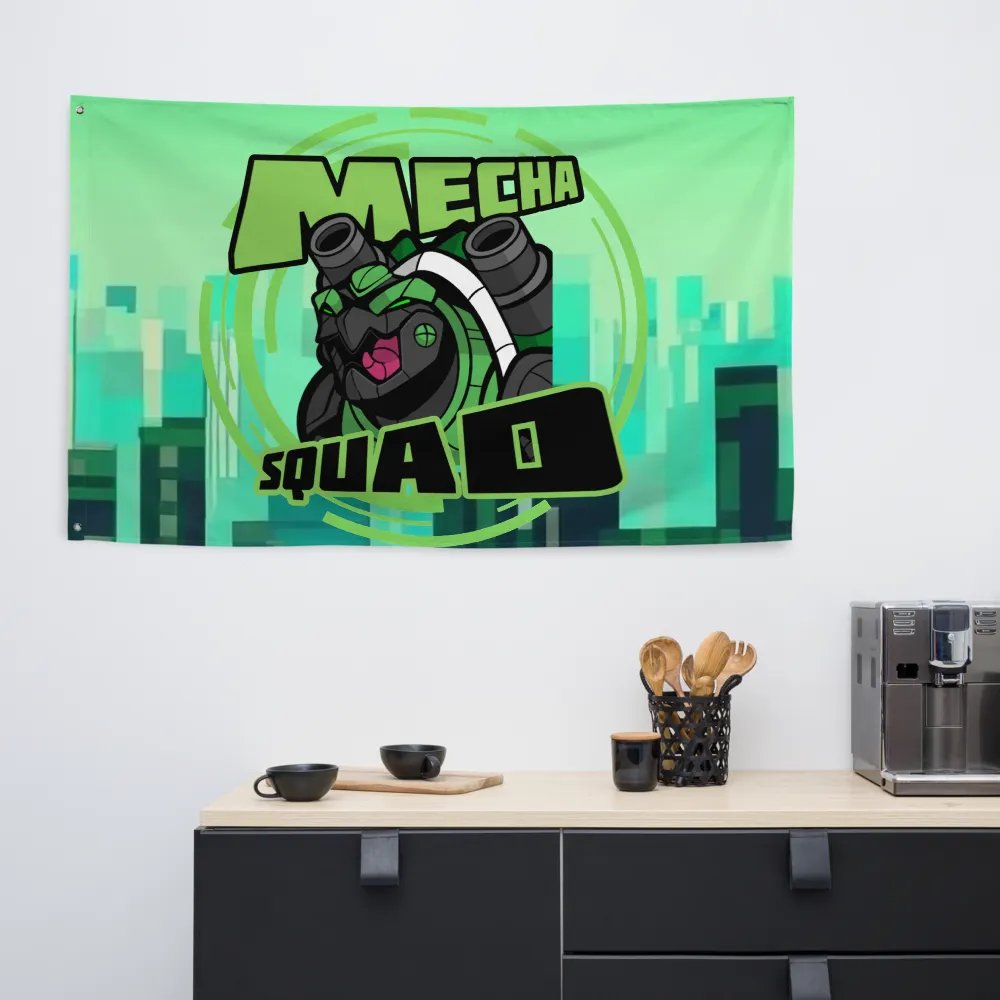 Mecha Squad Flag V1 product image (6)
