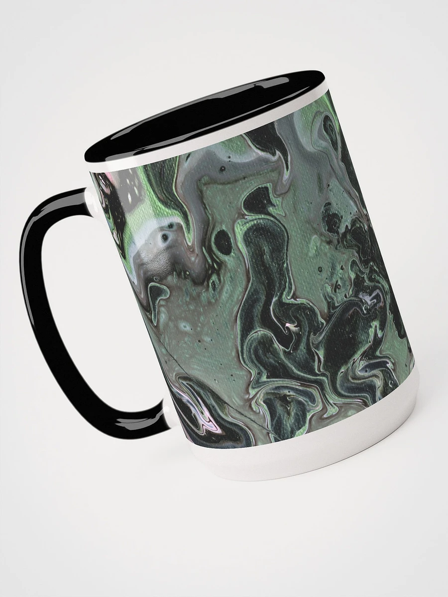 Metallic Green Fluid Acrylic Coloured Mug product image (4)