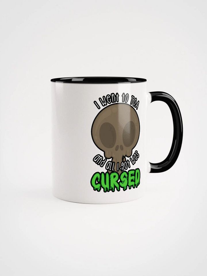 All I Got Was Cursed - Warrior - Ceramic Mug w/Color product image (1)